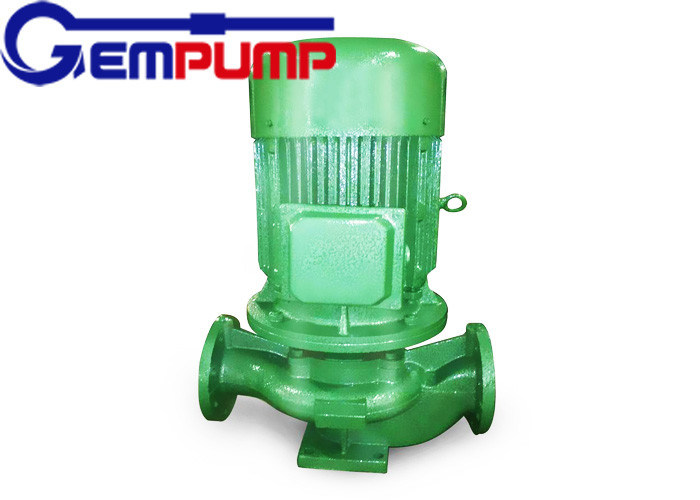 IRG type vertical Inline Hot Water Booster Pump for chemical / textile