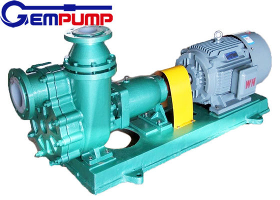 China FZB Fluoroplastic alloy Self Priming Centrifugal Pump acid red Cast Iron strong alkali pump supplier