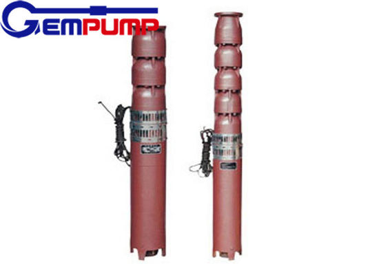China QJ multi-stage stainless steel submersible pump for factories / railways supplier
