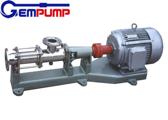 China I-1B explosion-proof stainless steel thick slurry pump / Single Screw Pump / printing pump / dyeing pump / paper pump supplier