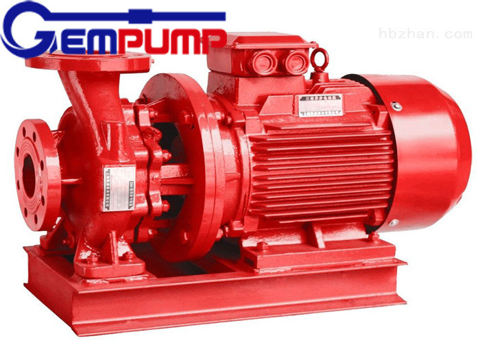 ISW Horizontal Pipe Inline Water Booster Pump Red Color 10125 m Head Inline Water Booster